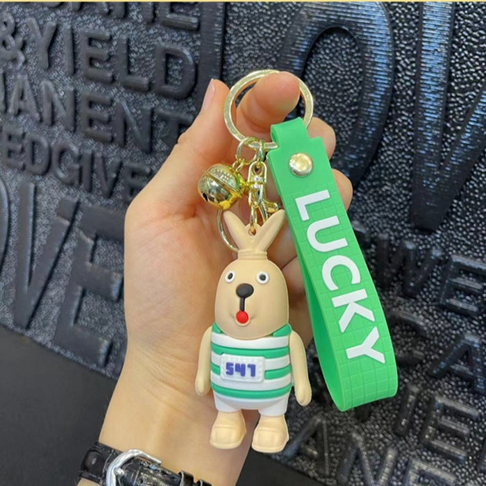 Wholesale Cartoon Silicone Doll Keychain JDC-KC-HaoXi019