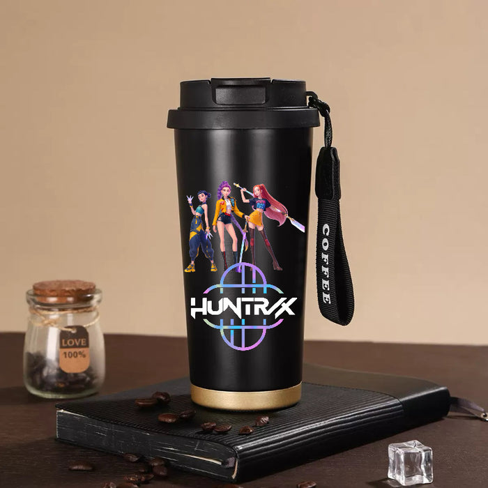 Wholesale KPOP peripheral large capacity stainless steel thermos cup