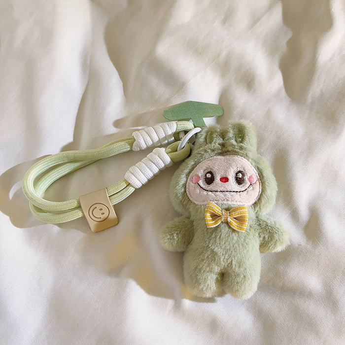Wholesale Plush plush toy phone case pendant backpack keychain hanging chain wrist strap