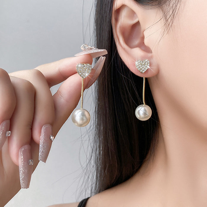 Wholesale Pearl earrings women's earrings light luxury