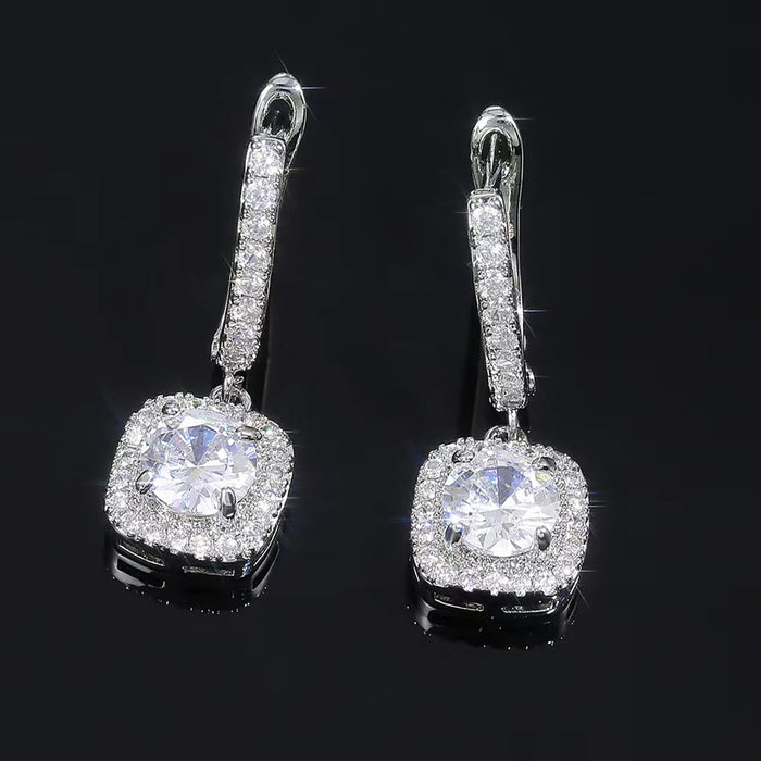 Wholesale Women's Micro-inlaid Zircon All-match Ear