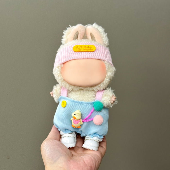 Wholesale Only clothes are suitable for 17cm blind box pendant plush doll clothes