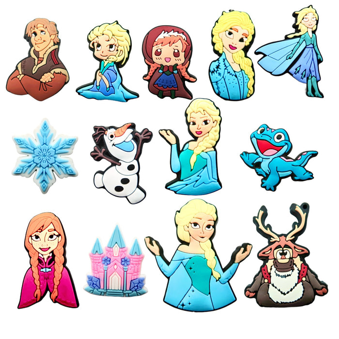 Wholesale PVC soft rubber shoe buckle accessories, shoe accessories, hole shoes, creative cartoon accessories, shoe flowers, spot wholesale