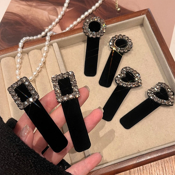 Wholesale Hairpin Side Clip Headwear Bangs Clip Rhinestone bb Clip Women's Hair Accessories