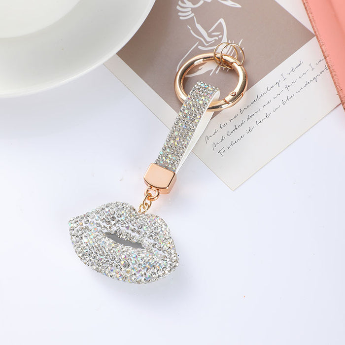 Wholesale Minimalist Lip Keychain Bag Charm