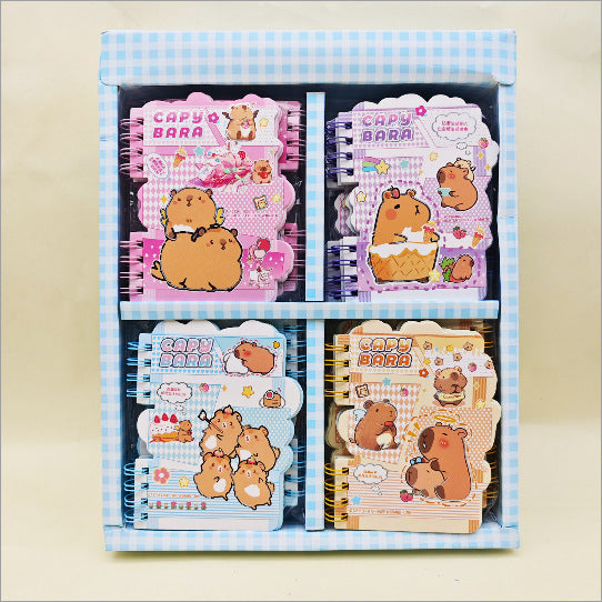 Wholesale A7 Cute Cartoon Flip-Top Spiral Notebook for Students