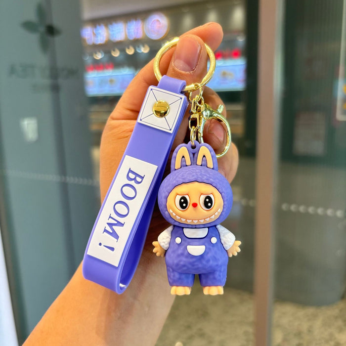 Wholesale Cartoon Five Generation Cartoon fifth generation standing little sheep keychain pendant cute three-dimensional doll cross-border gift