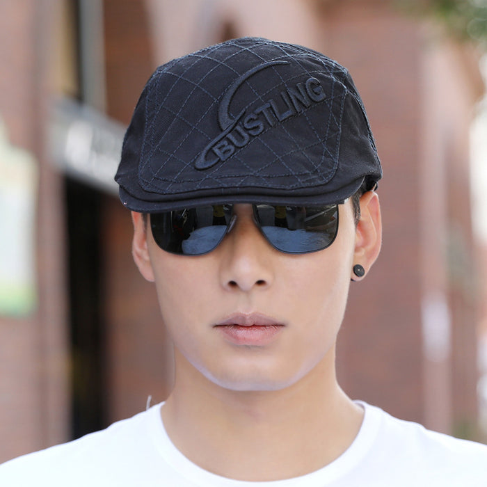 Wholesale beret casual all-match men's peaked cap sun hat forward hat