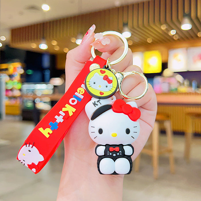 Wholesale Cartoon Doll Silicone Keychain JDC-KC-MingT280