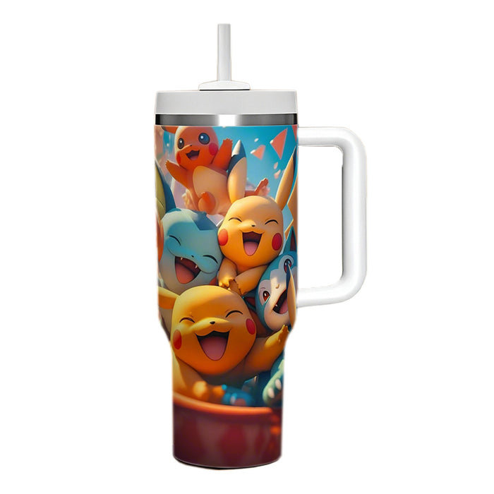 Wholesale 40oz Car Cup  Cartoon Stainless Steel  ice bullies cup Tumbler Thermos Cup
