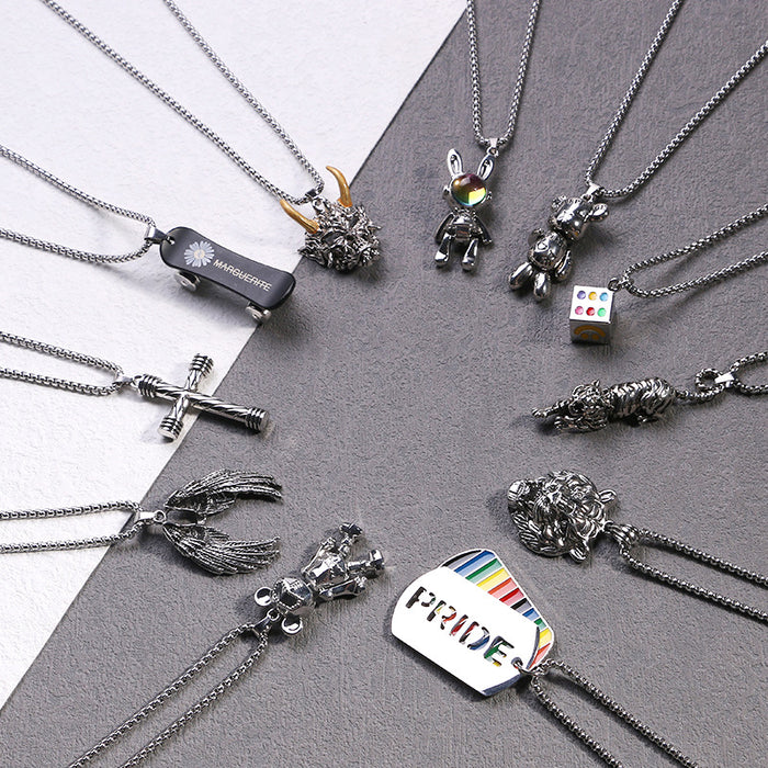 Wholesale Stainless Steel Necklace JDC-NE-Zheq001