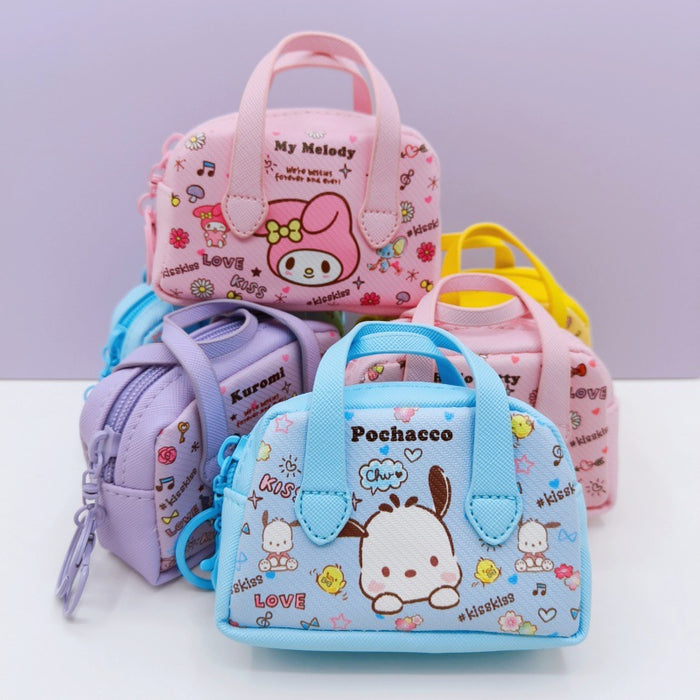 Wholesale Cartoon mini portable headphone bag coin purse pendant