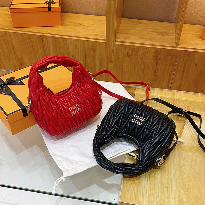 Wholesale Pleated Shoulder Crossbody Bag JDC-SD-Shangl013