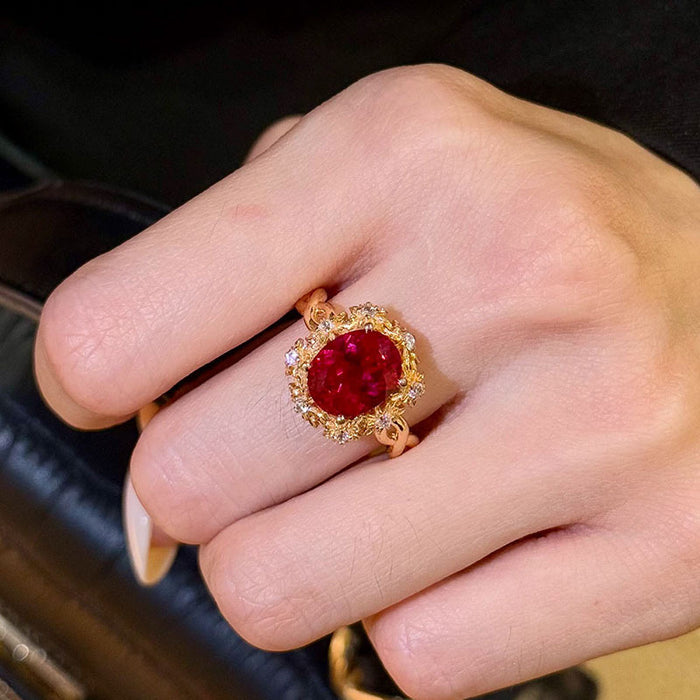 Wholesale Brown vintage betel nut ring