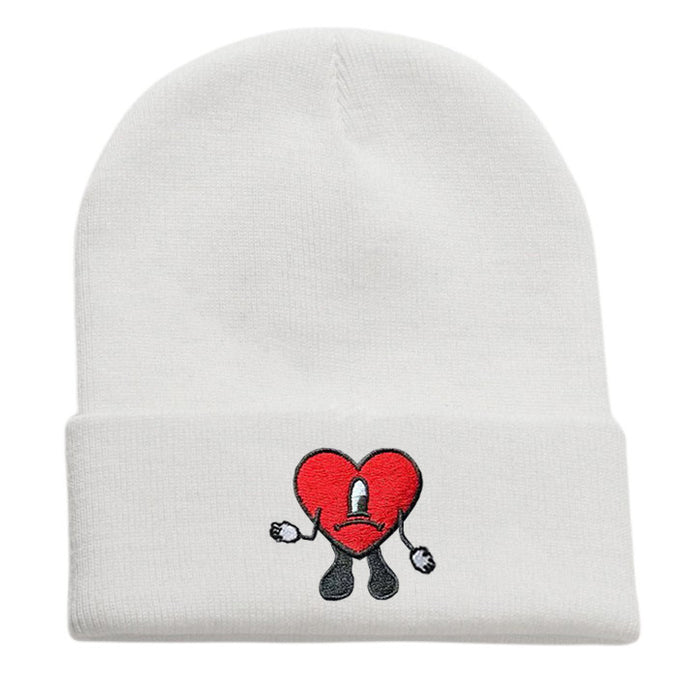 Wholesale Cartoon Embroidery Acrylic Wool Knitted Hat JDC-FH-Shengn006