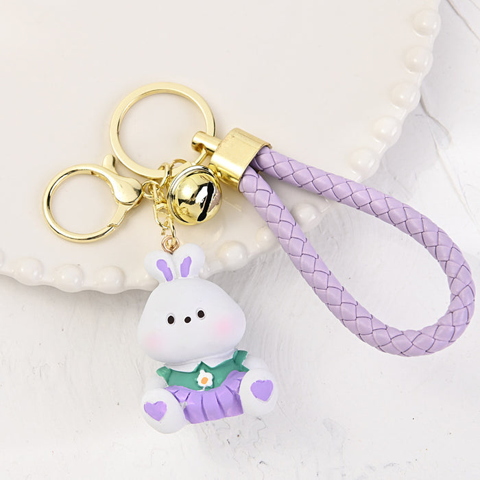 Wholesale Creative Resin Keychain Cute Car Pendant Bag Boutique Pendant