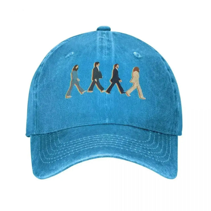 Wholesale Trendy Printed Baseball Cap Adjustable Curved Brim Summer Outdoor Sun Hat Fashion Accessory
