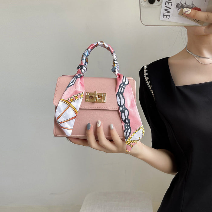 Wholesale Bags Fashionable Women's Handbags Niche Designs Scarves Mini Chain Bags Single Shoulder Crossbody Bags JDC-SD-JF002