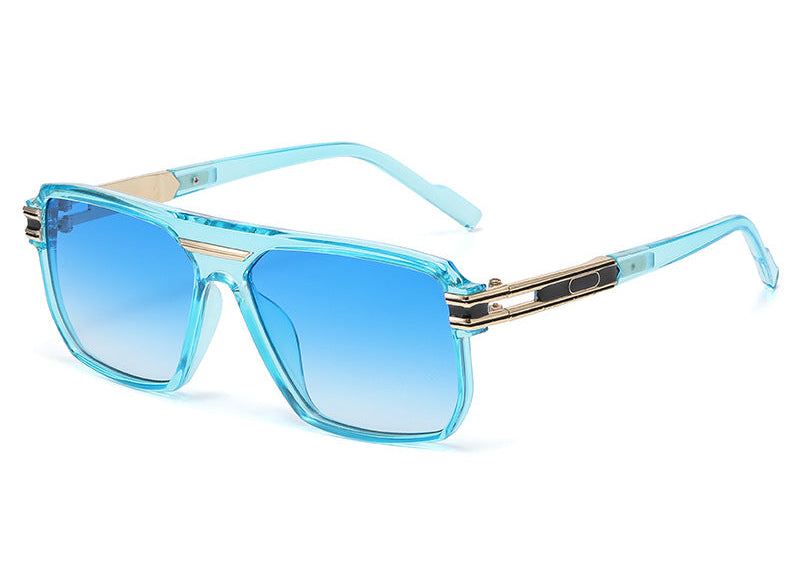 Wholesale Retro Square Frame PC Sunglasses with UV400 for Outdoor Driving Trendy Fashion Accessory