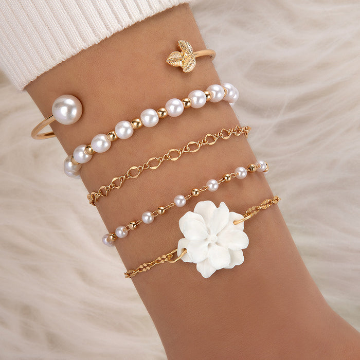 Wholesale Beach Vacation Starfish Shell Bracelet Fashion Jewelry Accessory MOQ≥2