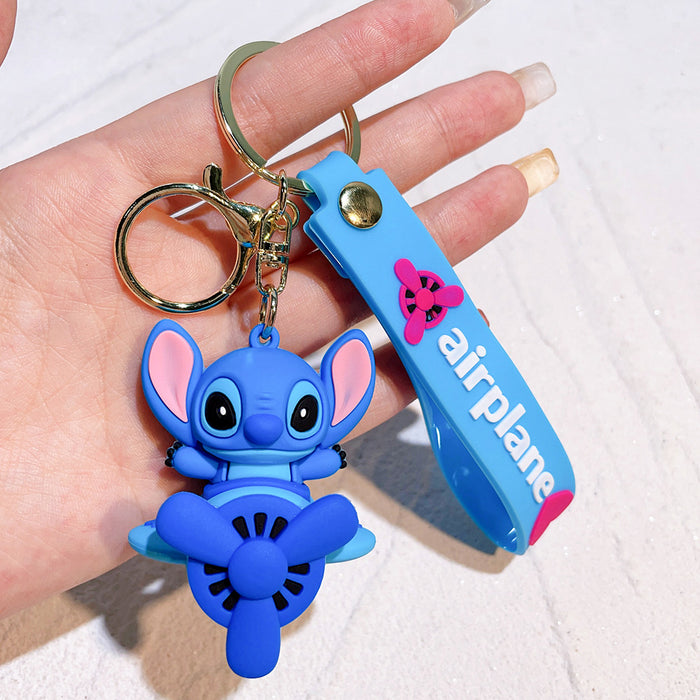 Wholesale Cartoon Silicone Doll Keychain JDC-KC-QiChao013