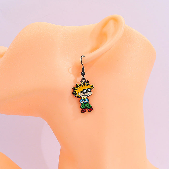 Wholesale Cute Cartoon Pendant Earrings