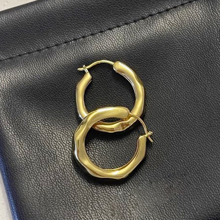 Wholesale Flowing Light Series Earrings for Small and Medium sized Women, Plain Earrings, Earrings, Light Luxury, Versatile