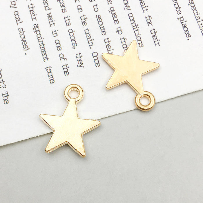 Wholesale DIY Alloy Simulation Star,  Moon and Sun Series Charms