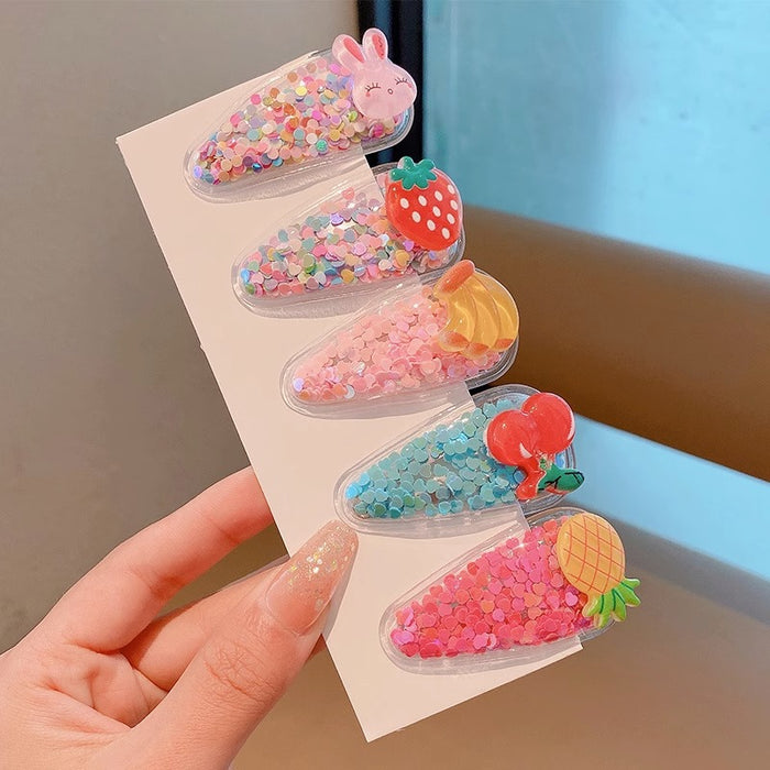 Wholesale Summer Fruit Hairpin Children' s Hair Clip
