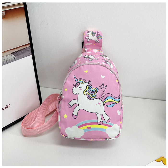 Wholesale Chest bag cross-border fashionable printed fashionable cute change shoulder bag