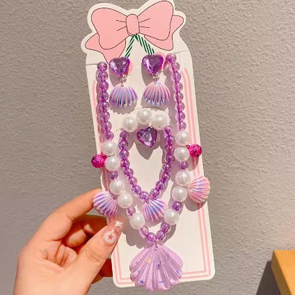 Wholesale Children' s Mermaid necklace