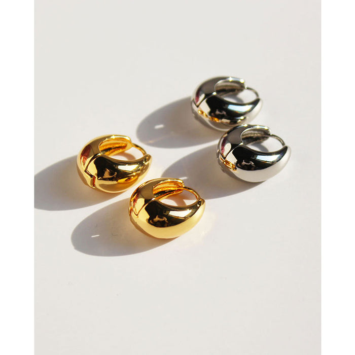 Wholesale  Elegant Vintage Style Gold-plated Flower Earrings Women's Accessories Earrings