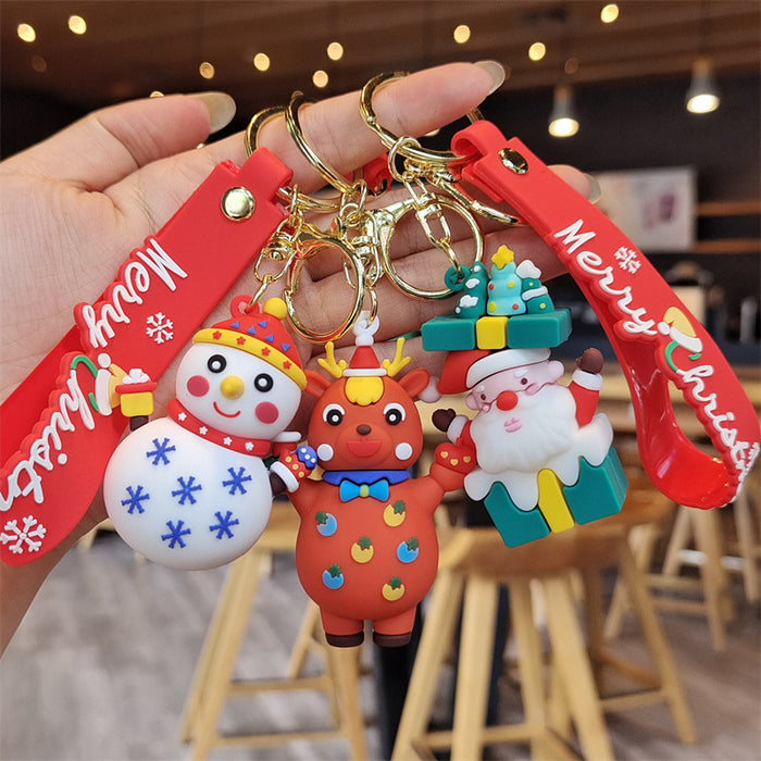 Wholesale Cartoon Silicone Doll Keychain JDC-KC-ZhuoRan036