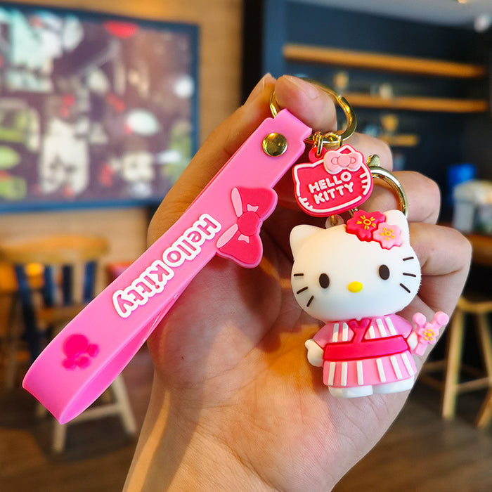 Wholesale Cartoon Doll Silicone Keychain JDC-KC-Tingm246