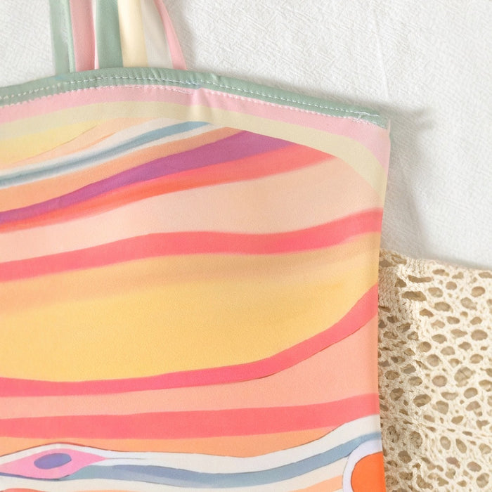 Wholesale Swimsuit color single shoulder one-piece bikini swimsuit for women