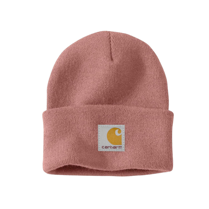 Wholesale Solid color knitted beanie hat with folded brim winter hat