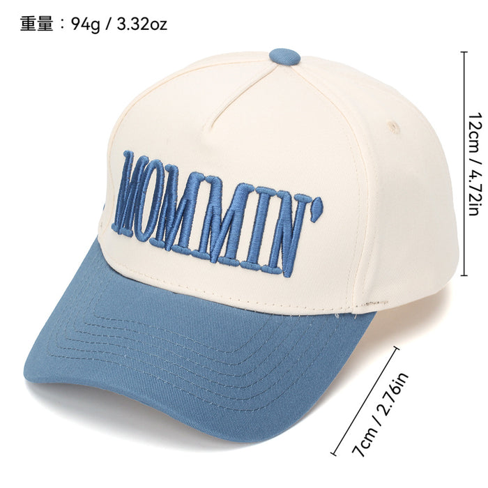 Wholesale Embroidered English Letter Leopard Print Baseball Cap - Women' s Sun Hat