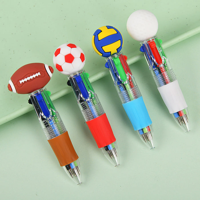 Wholesale Cute cartoon soccer ball,  basketball ballpoint pen