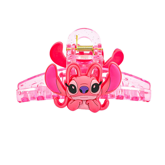 Wholesale Cartoon Headwear Transparent Crystal Hair Clip Cute Style Hair Accessory