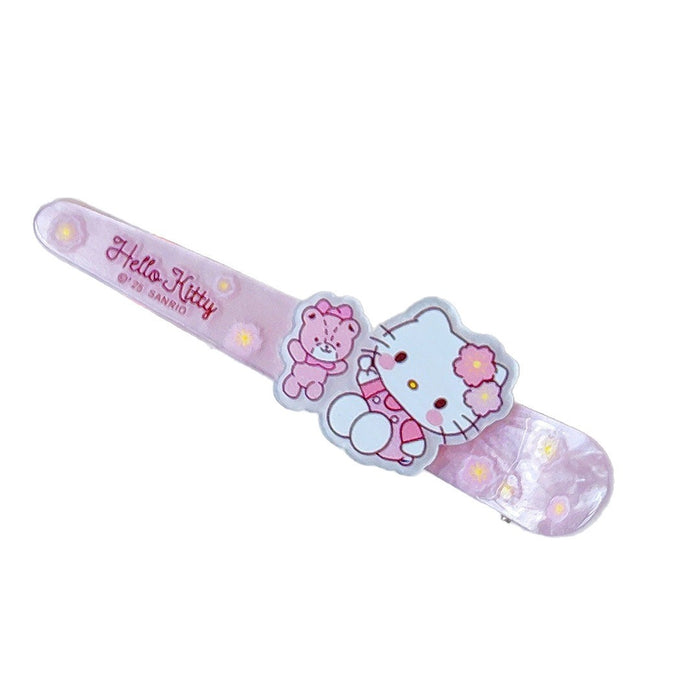 Wholesale Cute Cartoon Cat Acrylic Hair Clip for Bangs