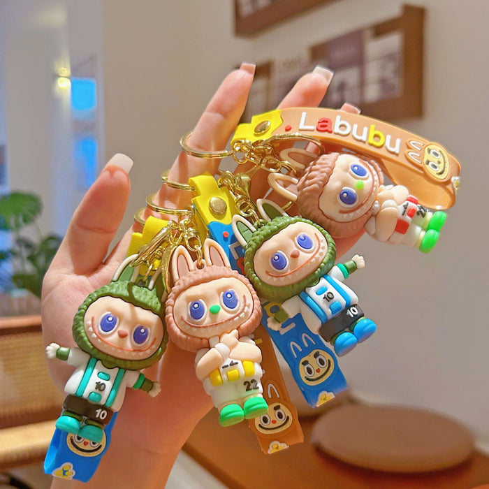 Wholesale Cute little sheep keychain doll car couple bag pendant student backpack pendant