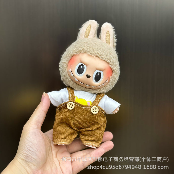 Wholesale Doll Clothes 17cm Pendant Plush Doll Replacement Set