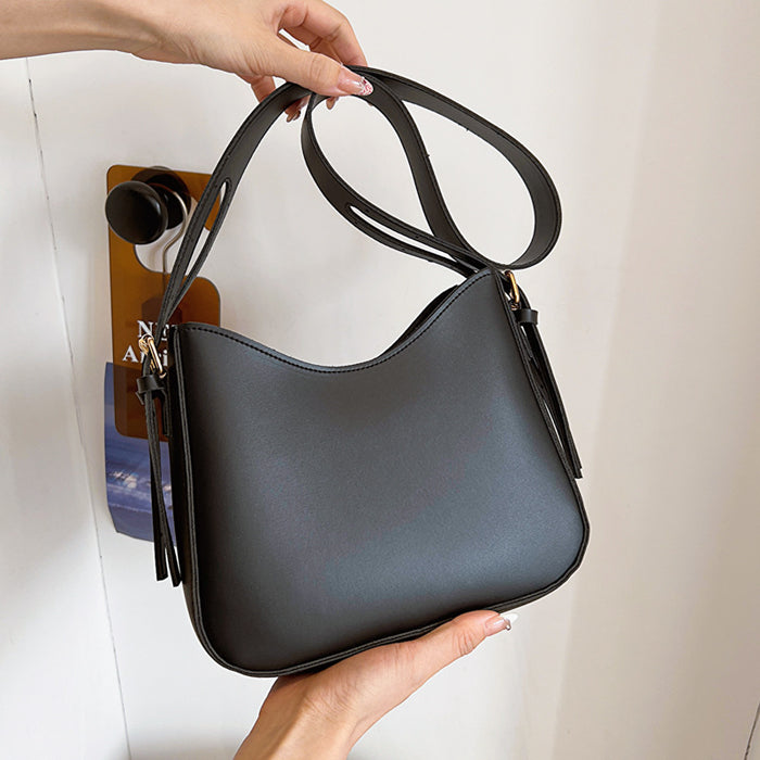 Wholesale New fashionable textured shoulder bag with large capacity retro crossbody bag