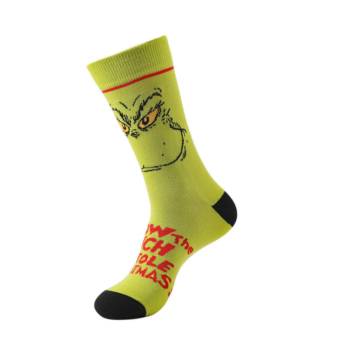 Wholesale Cartoon Cotton Middle Tube Socks JDC-SK-HuiHe041