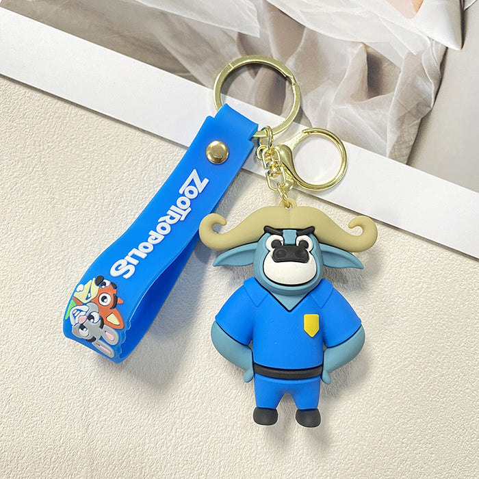 Wholesale Cute cartoon character keychains for couples