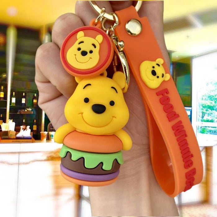 Wholesale Silicone Cartoon Doll Keychain JDC-KC-MingT103