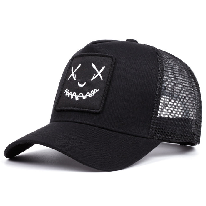 Wholesale Embroidered Smiley Baseball Hat Sun Hat