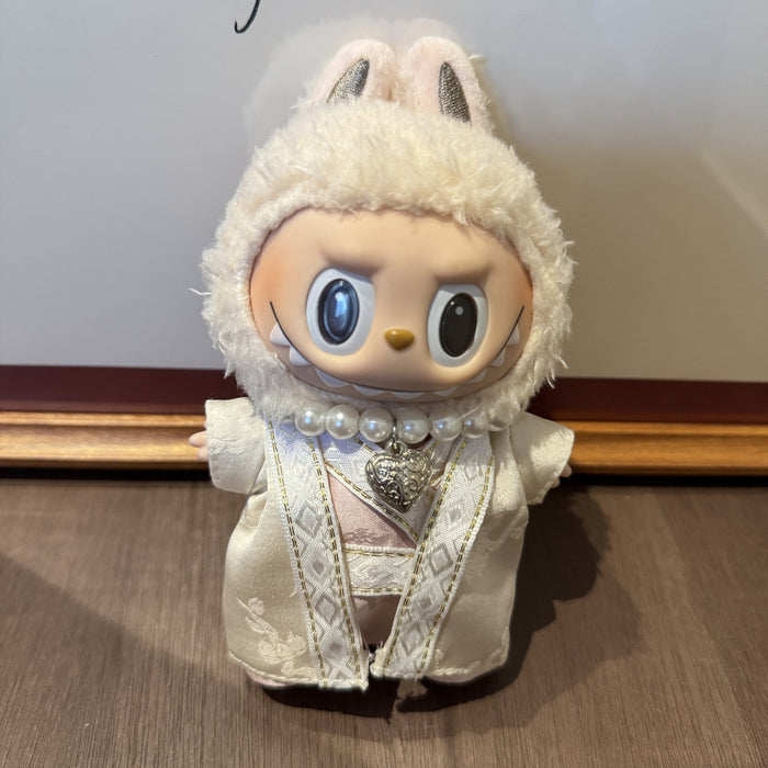 Wholesale Doll Clothes Pearl Necklace Overalls Mini Skirt Doll Clothes