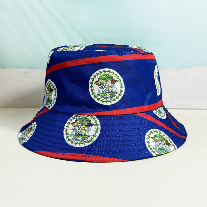 Wholesale World Cup Fisherman Hat Sun Hat Fan Supplies Reversible Bucket Hat