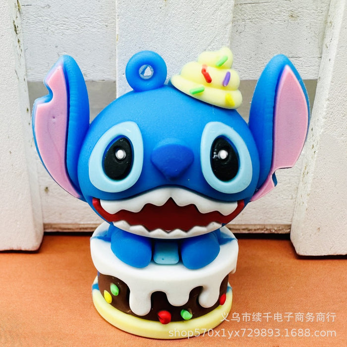 Wholesale Cartoon keychain materials, decorative accessories, ornaments, pendants, car keychains